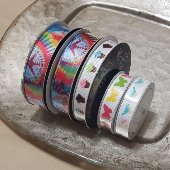 NWT Peace Palooza Craft Ribbon Bundle of 5 - Picture 2 of 16